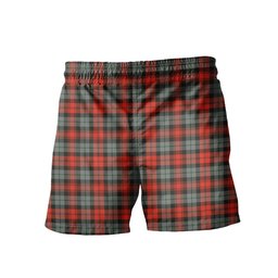 ScotsTee Shop Scottish MacLachlan Weathered Men's Highland Kilt Sporran Tartan Shorts