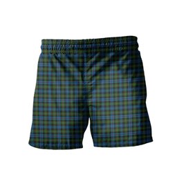 ScotsTee Shop Scottish Mackenzie Men's Highland Kilt Sporran Tartan Shorts