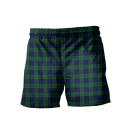 ScotsTee Shop Scottish MacCallum Modern SC Men's Highland Kilt Sporran Tartan Shorts