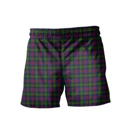 ScotsTee Shop Scottish Logan 1831 Men's Highland Kilt Sporran Tartan Shorts