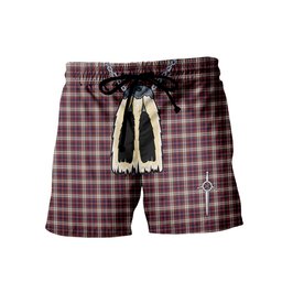 ScotsTee Shop Scottish MacFarlane Dress Men's Highland Kilt Sporran Tartan Shorts