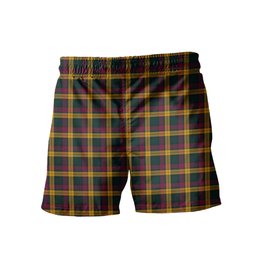 ScotsTee Shop Scottish MacMillan Modern Men's Highland Kilt Sporran Tartan Shorts