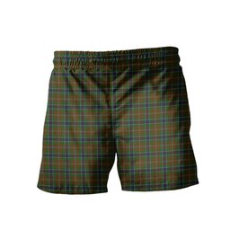 ScotsTee Shop Scottish MacLean of Kingairloch Men's Highland Kilt Sporran Tartan Shorts