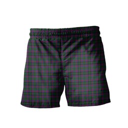 ScotsTee Shop Scottish MacLachlan Hunting Men's Highland Kilt Sporran Tartan Shorts