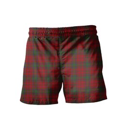 ScotsTee Shop Scottish MacDougall Men's Highland Kilt Sporran Tartan Shorts