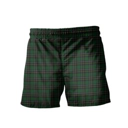 ScotsTee Shop Scottish MacAlpine Men's Highland Kilt Sporran Tartan Shorts