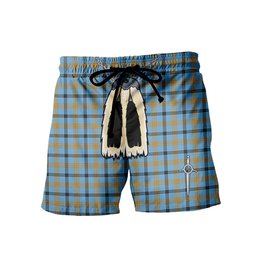 ScotsTee Shop Scottish Laing Ancient Men's Highland Kilt Sporran Tartan Shorts