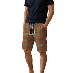 ScotsTee Shop Scottish Leask Ancient Men's Highland Kilt Sporran Tartan Shorts