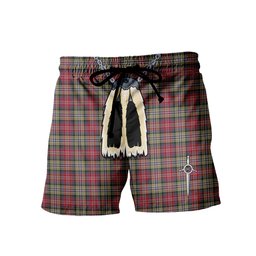 ScotsTee Shop Scottish Lasting Men's Highland Kilt Sporran Tartan Shorts