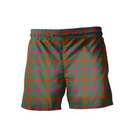 ScotsTee Shop Scottish MacGowan Ancient Men's Highland Kilt Sporran Tartan Shorts