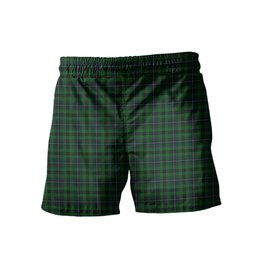 ScotsTee Shop Scottish Linden Men's Highland Kilt Sporran Tartan Shorts