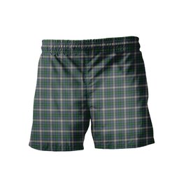 ScotsTee Shop Scottish MacDowall Men's Highland Kilt Sporran Tartan Shorts
