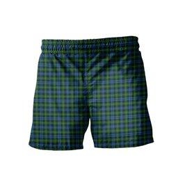ScotsTee Shop Scottish Lamont Men's Highland Kilt Sporran Tartan Shorts