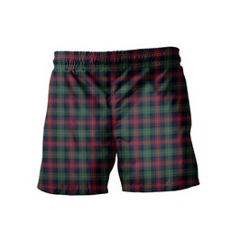 ScotsTee Shop Scottish MacLennan Modern Men's Highland Kilt Sporran Tartan Shorts