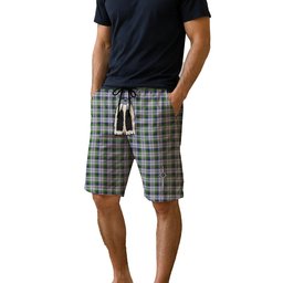 ScotsTee Shop Scottish MacNaughton Dress Men's Highland Kilt Sporran Tartan Shorts