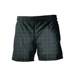 ScotsTee Shop Scottish Leatherneck Men's Highland Kilt Sporran Tartan Shorts