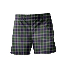 ScotsTee Shop Scottish MacKinlay Dress Men's Highland Kilt Sporran Tartan Shorts