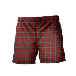 ScotsTee Shop Scottish MacLaine of Lochbuie Coburn Men's Highland Kilt Sporran Tartan Shorts