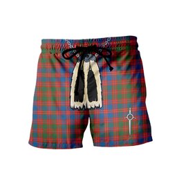ScotsTee Shop Scottish MacColl Old Ancient Men's Highland Kilt Sporran Tartan Shorts