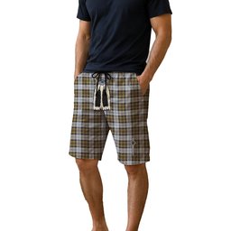 ScotsTee Shop Scottish MacKellar Dress Men's Highland Kilt Sporran Tartan Shorts