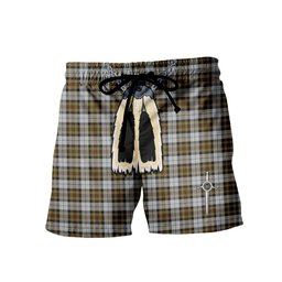 ScotsTee Shop Scottish MacKellar Dress Men's Highland Kilt Sporran Tartan Shorts