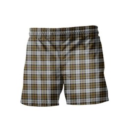 ScotsTee Shop Scottish MacKellar Dress Men's Highland Kilt Sporran Tartan Shorts