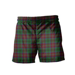 ScotsTee Shop Scottish MacCulloch Men's Highland Kilt Sporran Tartan Shorts