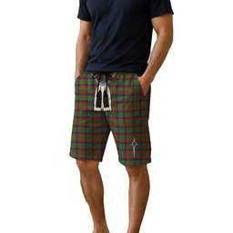 ScotsTee Shop Scottish MacNett Men's Highland Kilt Sporran Tartan Shorts