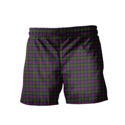 ScotsTee Shop Scottish MacLennan Men's Highland Kilt Sporran Tartan Shorts