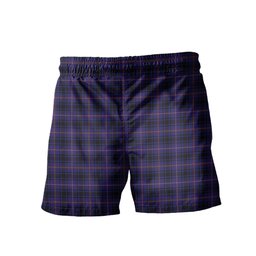 ScotsTee Shop Scottish MacIver of Strome Men's Highland Kilt Sporran Tartan Shorts