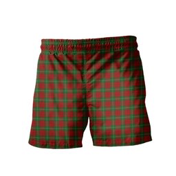 ScotsTee Shop Scottish Lennox Clan Crest Men's Highland Kilt Sporran Tartan Shorts