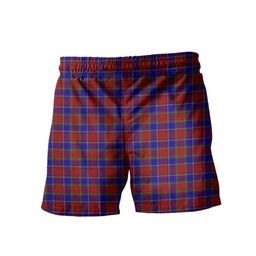 ScotsTee Shop Scottish Mair Clan Crest Men's Highland Kilt Sporran Tartan Shorts