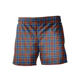 ScotsTee Shop Scottish MacBeth Modern SC Clan Crest Men's Highland Kilt Sporran Tartan Shorts