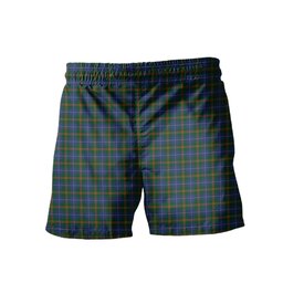 ScotsTee Shop Scottish Turnbull Hunting Clan Crest Men's Highland Kilt Sporran Tartan Shorts