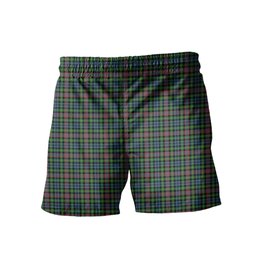 ScotsTee Shop Scottish Keith District Ancient Clan Crest Men's Highland Kilt Sporran Tartan Shorts