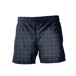 ScotsTee Shop Scottish Clark (Clergy) Modern Clan Clan Crest Men's Highland Kilt Sporran Tartan Shorts