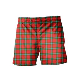 ScotsTee Shop Scottish MacLaine of Loch Buie Clan Crest Men's Highland Kilt Sporran Tartan Shorts