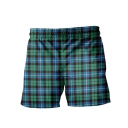 ScotsTee Shop Scottish Mitchell Ancient Clan Crest Men's Highland Kilt Sporran Tartan Shorts