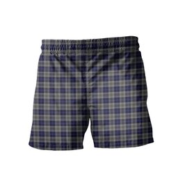 ScotsTee Shop Scottish Napier Men's Highland Kilt Sporran Tartan Shorts