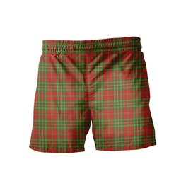 ScotsTee Shop Scottish Leask Ancient Clan Crest Men's Highland Kilt Sporran Tartan Shorts