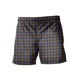 ScotsTee Shop Scottish Gayre Hunting Clan Crest Men's Highland Kilt Sporran Tartan Shorts