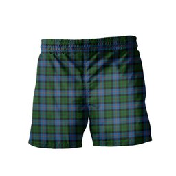ScotsTee Shop Scottish MacNeil of Barra Chief Clan Crest Men's Highland Kilt Sporran Tartan Shorts