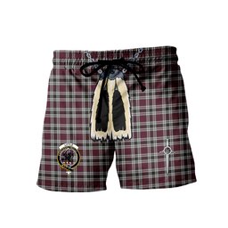ScotsTee Shop Scottish Little Dress Clan Crest Men's Highland Kilt Sporran Tartan Shorts