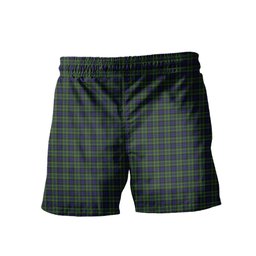ScotsTee Shop Scottish MacNeil of Colonsay Clan Crest Men's Highland Kilt Sporran Tartan Shorts