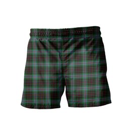 ScotsTee Shop Scottish Brodie Hunting Clan Crest Men's Highland Kilt Sporran Tartan Shorts