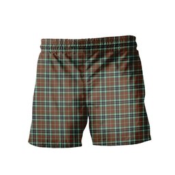 ScotsTee Shop Scottish Thomson Hunting Modern Clan Crest Men's Highland Kilt Sporran Tartan Shorts