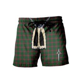 ScotsTee Shop Scottish Sillars 2 Men's Highland Kilt Sporran Tartan Shorts