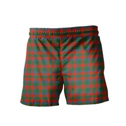 ScotsTee Shop Scottish Bruce Old Ancient Clan Crest Men's Highland Kilt Sporran Tartan Shorts