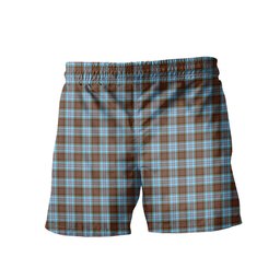 ScotsTee Shop Scottish Anderson Ancient Clan Crest Men's Highland Kilt Sporran Tartan Shorts