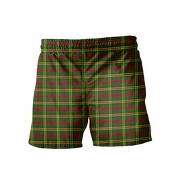 ScotsTee Shop Scottish MacMillan 1946 Clan Crest Men's Highland Kilt Sporran Tartan Shorts